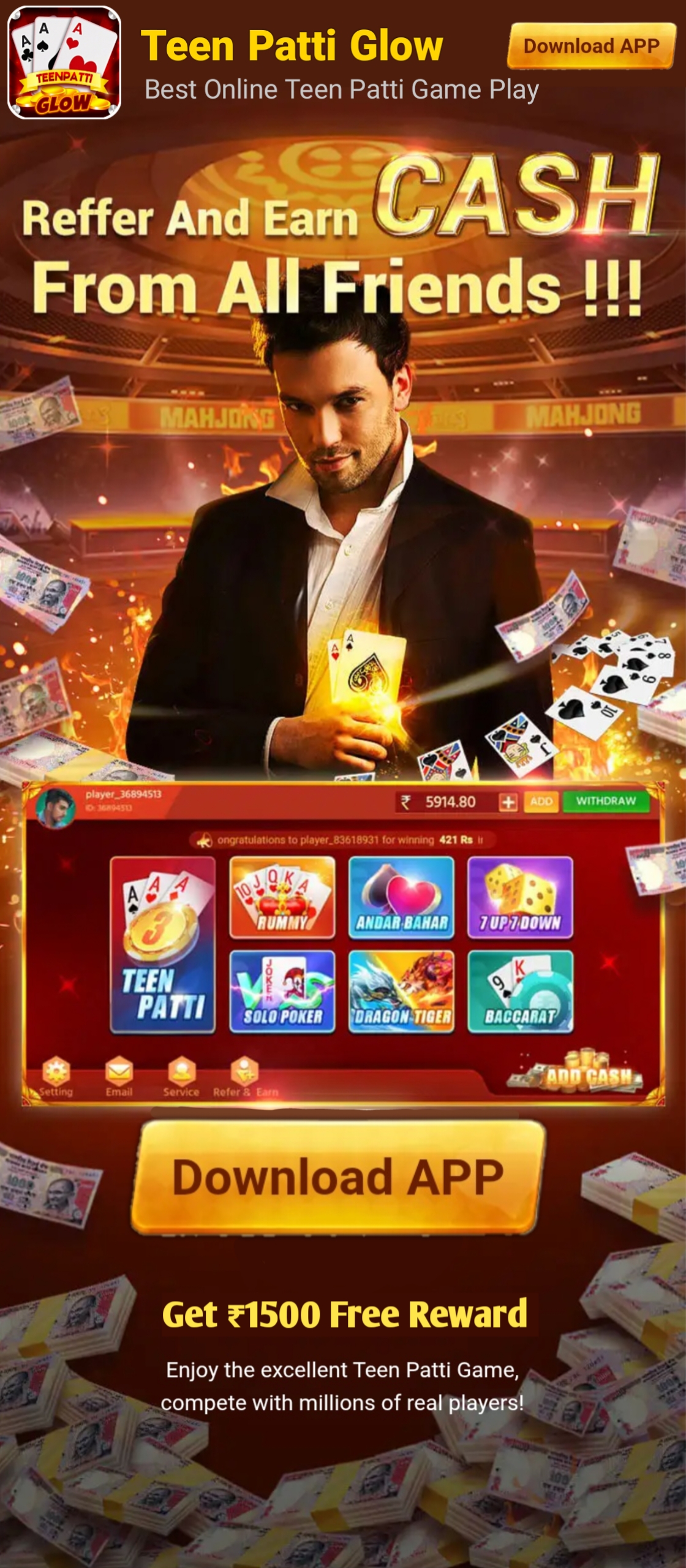 teen patti glow